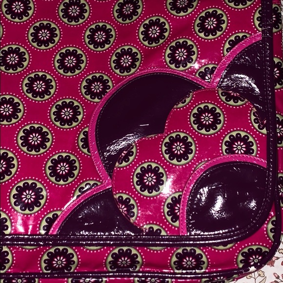 Vera Bradley Frills Berry Messenger Cross Body Bag - Picture 6 of 8